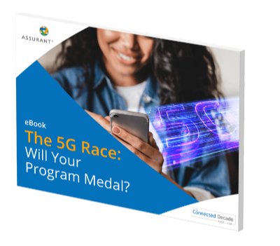 3D image of the 5G Race ebook by Assurant