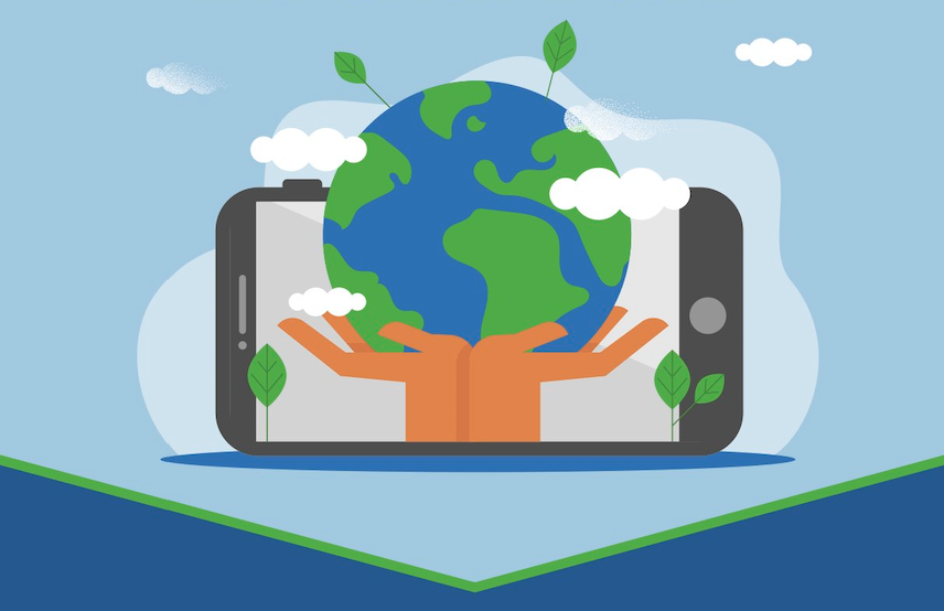 Illustration of Upcycled Tablet